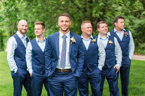 navy blue vest groomsmen.